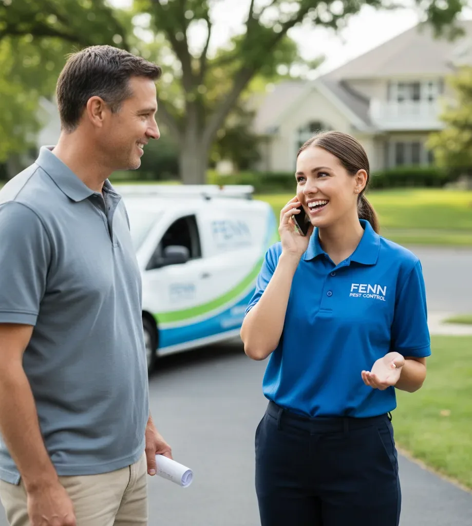 Fenn Pest Control customer support in West Creek